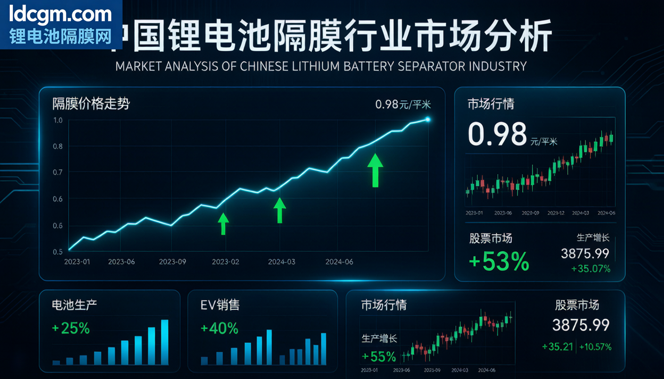 【市场行情】锂电隔膜行业盈利大反转:湿法价格反弹近20%,龙头半年净利最高9亿