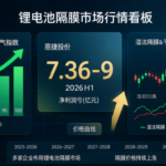 【市场行情】恩捷H1扭亏最高赚9亿，锂电隔膜行业迎来量价齐升拐点