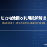 【产业政策】动力电池“梯次利用”政策废止：隔膜回收利用步入规范化新阶段
